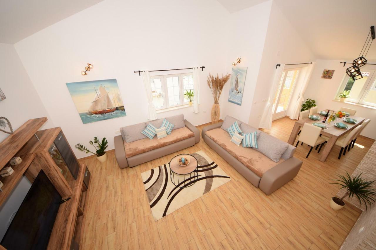 Luxury Penthouse With Jacuzzi In Orebić Exterior foto